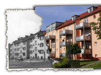Fotomontage Bülowstraße alt/neu
