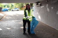 Siedlung Cleanup Day 2023 im unteren Malstatt, Stromstraße