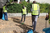 Siedlung Cleanup Day 2023 im unteren Malstatt, Stromstraße