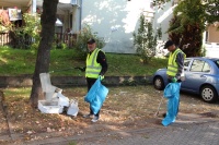 Siedlung Cleanup Day 2023 im unteren Malstatt, Stromstraße