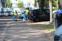 Siedlung Cleanup Day 2023 im unteren Malstatt, Stromstraße