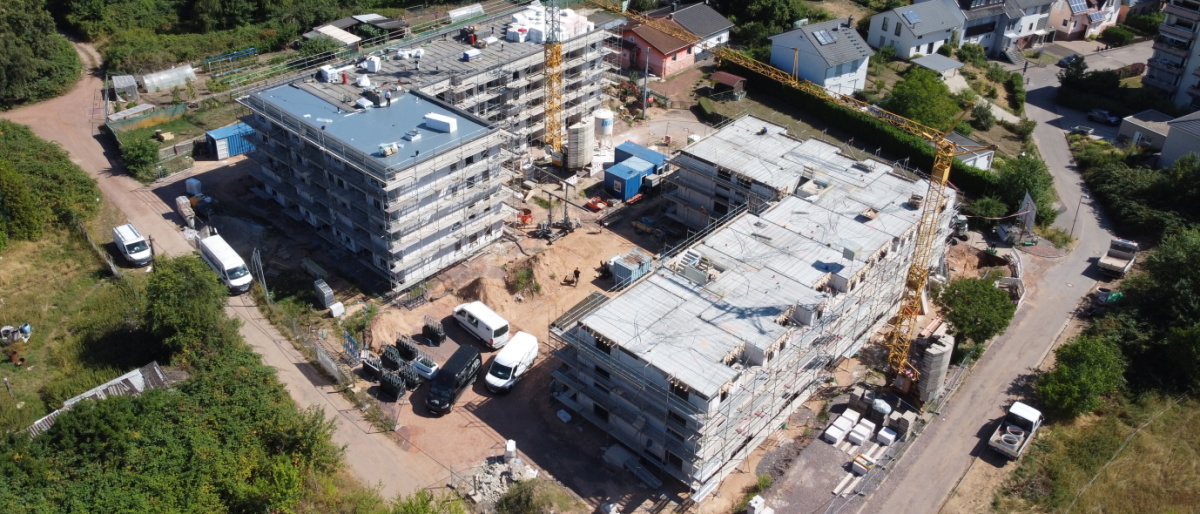 Drohnenaufnahme Alberstraße am 28.07.2026