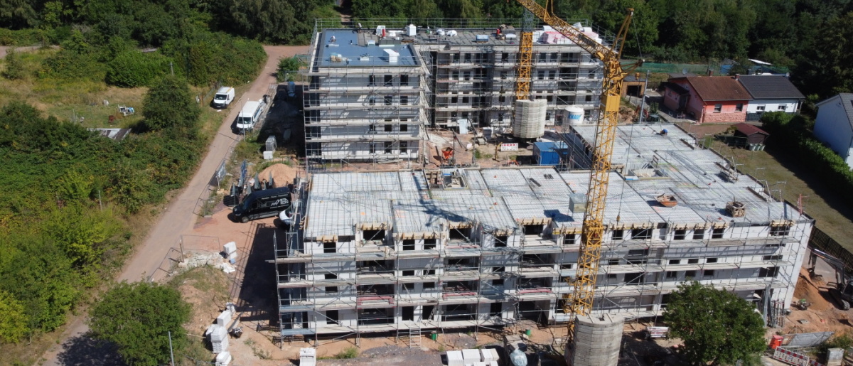 Drohnenaufnahme Alberstraße am 28.07.2026